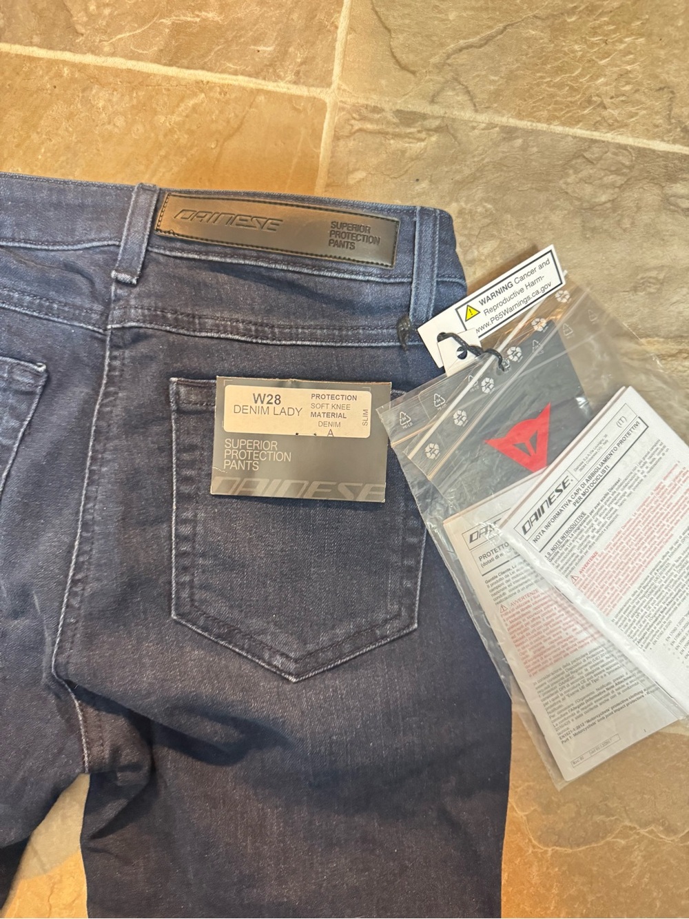 Dainese Denim Lady Jeans - Picture 3 of 4